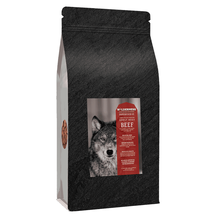 Wild 65 Beef With Superfoods Adult Grain Free-Dry Dog Food-Wilderness-2kg-Dofos Pet Centre