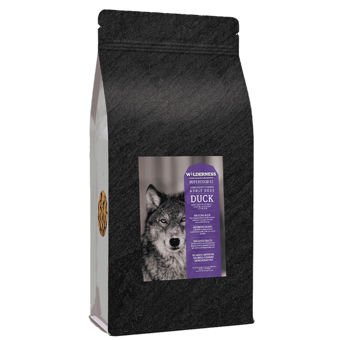 Wild 65 Duck With Superfoods Adult Grain Free-Dry Dog Food-Wilderness-2kg-Dofos Pet Centre